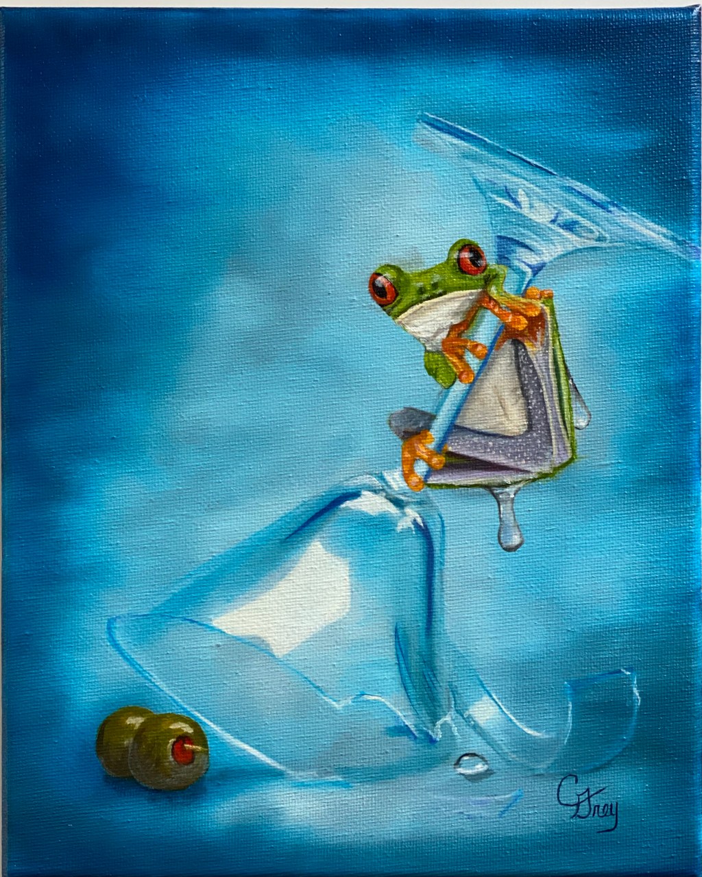 Tipsy - Original Watercolor